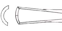 Part number 11600 Gouge Chisel illustration